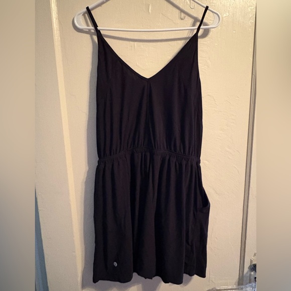 lululemon athletica: Women’s Black Sleeveless Jumpsuit with Waist Tie - Picture 4 of 6